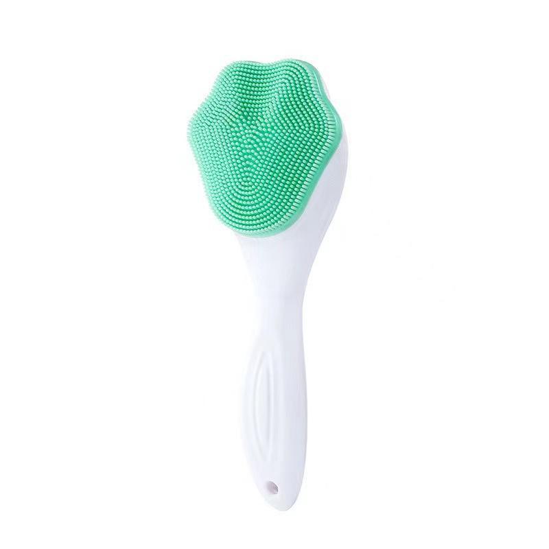 LuxuryGlow Silicone Face Scrubber Exfoliator – Soft Manual Brush for Sensitive Skin