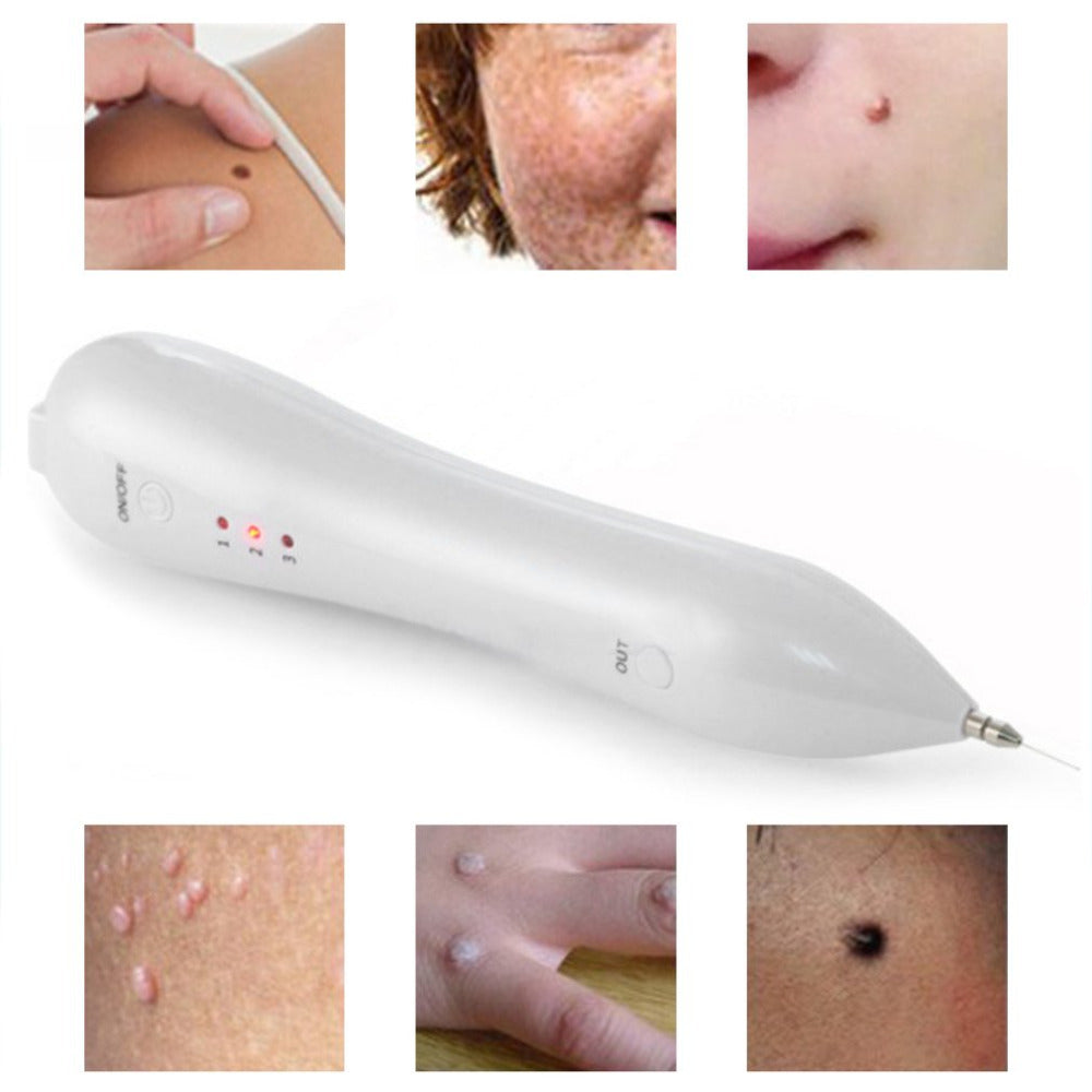 Lápiz eliminador de manchas LuxuryGlow: Eliminador de pecas y marcas en la piel con carga USB