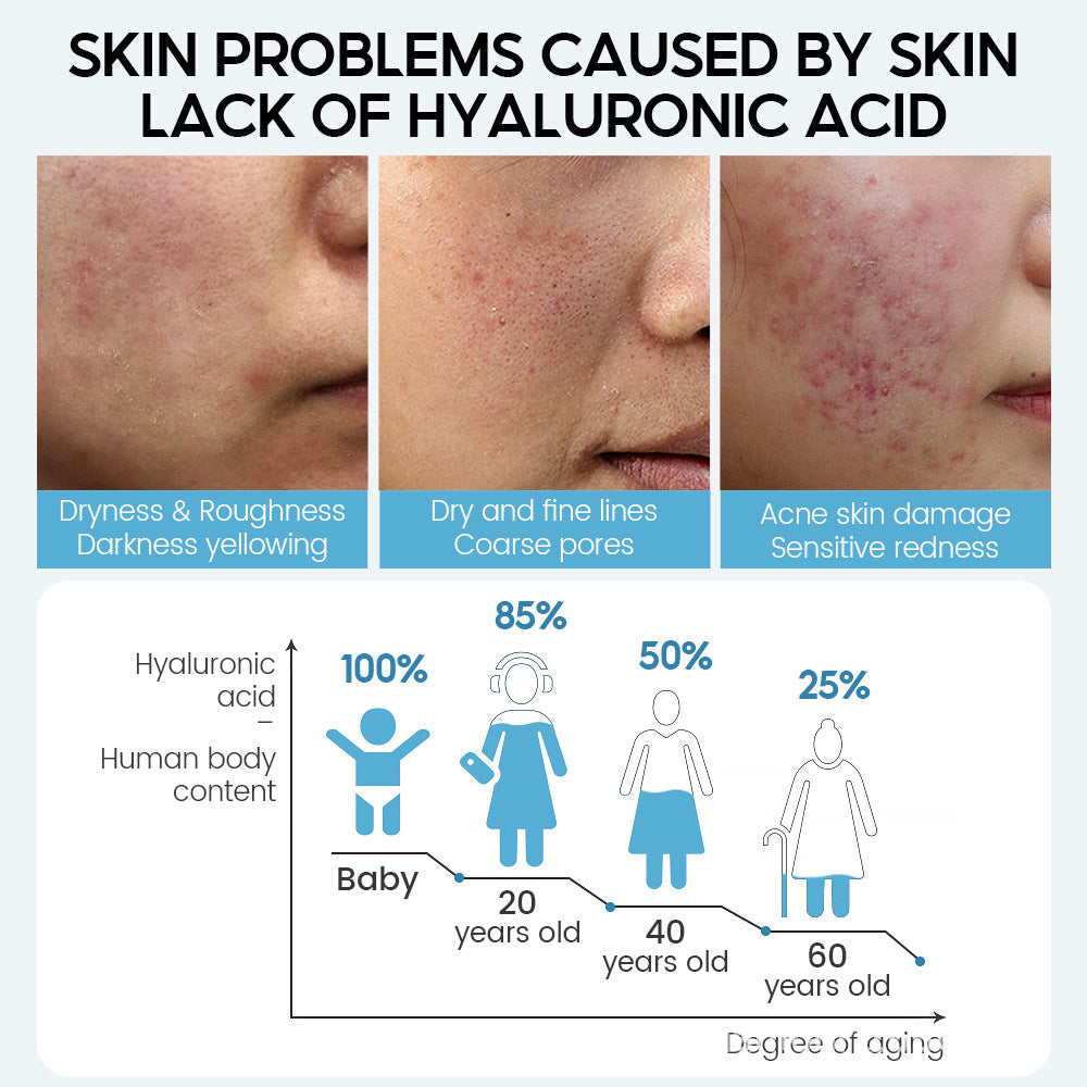 VIBRANT GLAMOUR Hyaluronic Acid Face Serum – Anti-Aging, Hydrating & Brightening