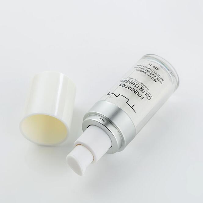Base de maquillaje TLM con cambio de color activado por la temperatura y FPS 50 – Corrector BB natural