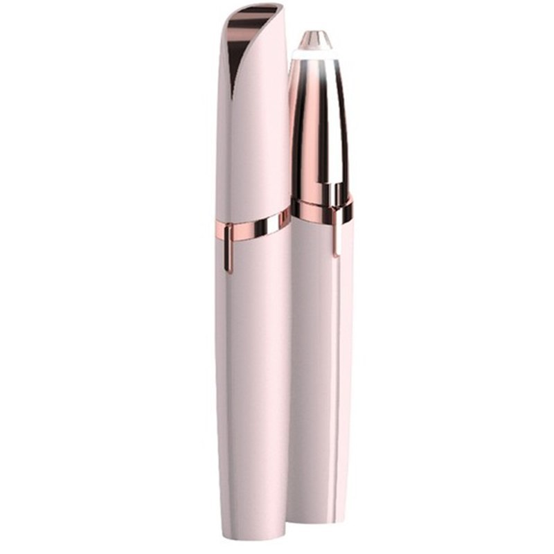 LuxuryGlow Flawless Electric Eyebrow Trimmer – Painless, Portable & LED Precision