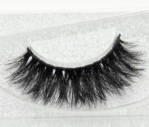 Pestañas postizas 3D de visón LuxuryGlow Faux Aurelia: volumen natural con efecto de cola larga