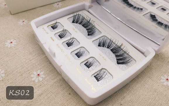 LuxuryGlow Magnetic Eyelash Kit with Applicator – Reusable Natural Look Lashes with Mirror Case