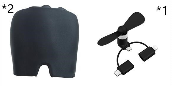 Mascarilla de gel frío LuxuryGlow 360° para aliviar el dolor de cabeza: gorro de compresa fría para migrañas y tensión ocular