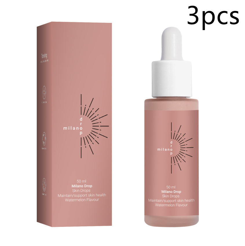 LuxuryGlow Self-Tanning Face & Body Serum – Natural Bronzing Drops with Skin Repair