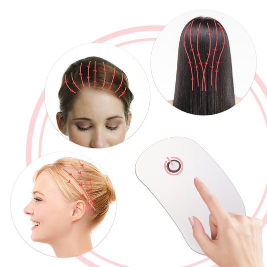 LuxuryGlow Electric Scalp Massager for Hair Growth & Stress Relief – Mini Head Scrubber