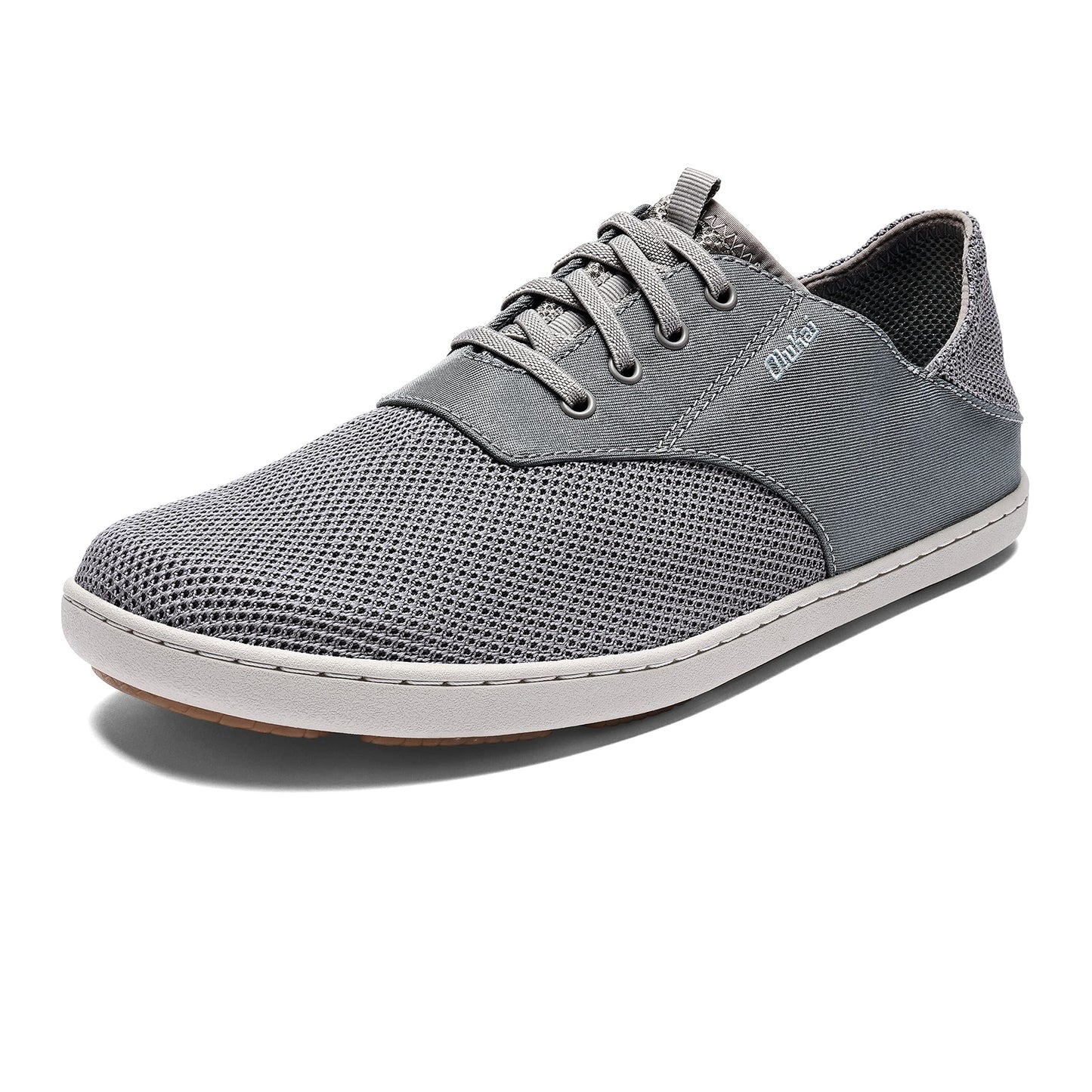 OLUKAI Nohea Moku Men's No Tie Boat Shoes, Breathable & Quick Dry Mesh, Effortless Design & Barefoot Wearability, All-Day Comfort & Support