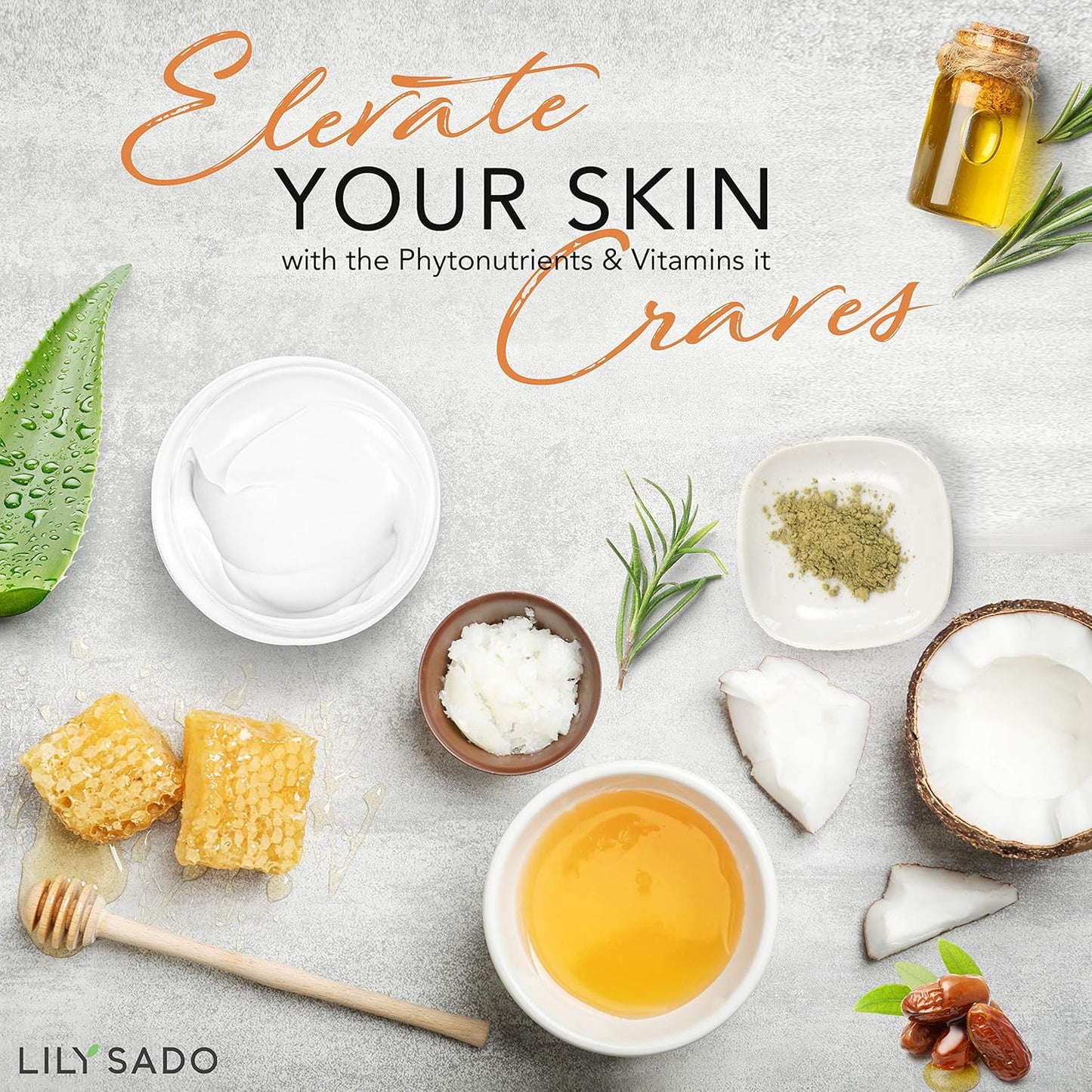 LILY SADO MILK+MANUKA™ Cream Face Cleanser | Coconut Milk & Manuka Honey | Ultra-Moisturizing, Soothing & Hydrating | 6oz Tube