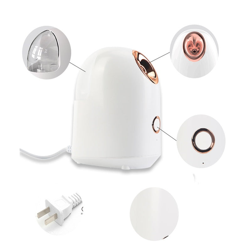 Vaporizador facial LuxuryGlow: dispositivo de hidratación profunda y limpieza de poros (150 ml)