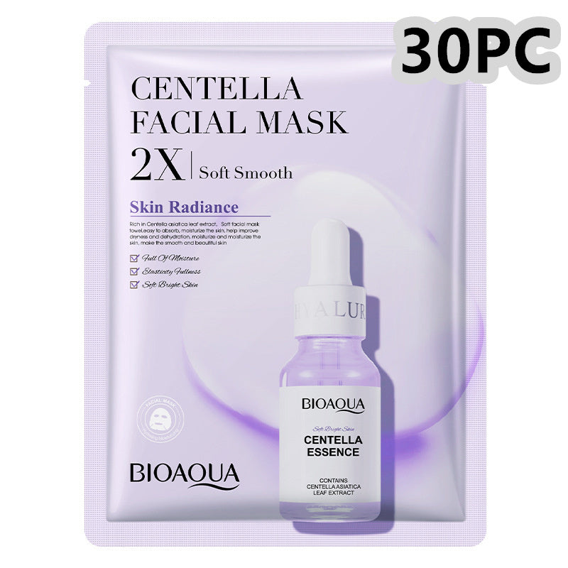 BIOAOUA Collagen & Hyaluronic Acid Face Mask – Hydrating & Firming Sheet Mask