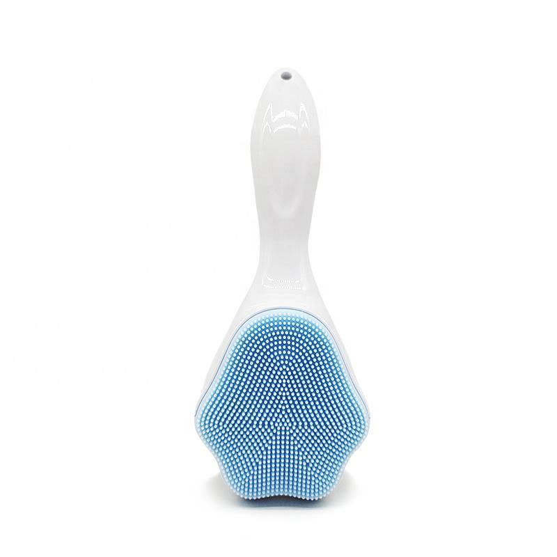 LuxuryGlow Silicone Face Scrubber Exfoliator – Soft Manual Brush for Sensitive Skin