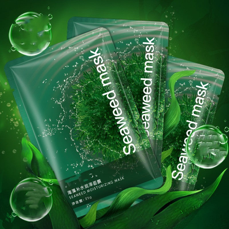 LuxuryGlow Seaweed Facial Mask – Hydrating & Pore-Refining Sheet Mask 25ml