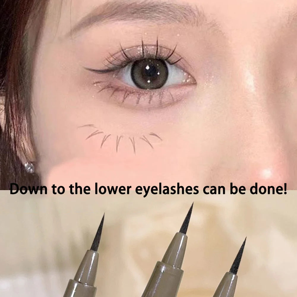 LuxuryGlow Waterproof Brown Liquid Eyeliner Pen – Long-Lasting, Smudge-Proof, Easy for Beginners