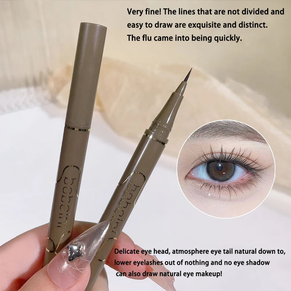 LuxuryGlow Waterproof Brown Liquid Eyeliner Pen – Long-Lasting, Smudge-Proof, Easy for Beginners