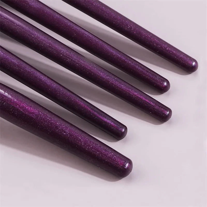 LuxuryGlow 20Pcs Professional Makeup Brush Set – Eyeliner, Blending, Foundation & More