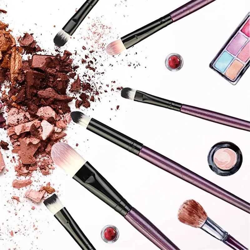 LuxuryGlow 20Pcs Professional Makeup Brush Set – Eyeliner, Blending, Foundation & More