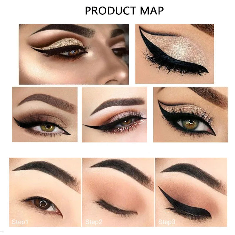 ZYXUAQIR Waterproof Black Liquid Eyeliner Pen – Long-Lasting & Smudge-Proof