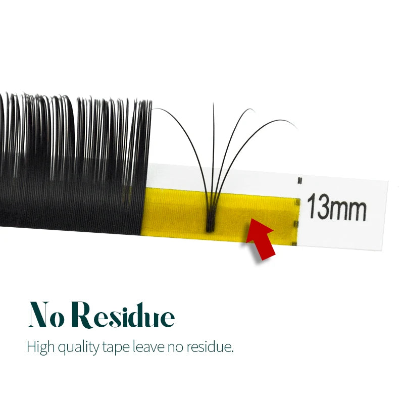 H&L Classic Faux Individual Eyelash Extensions – 20 Rows Soft Black Lashes C120
