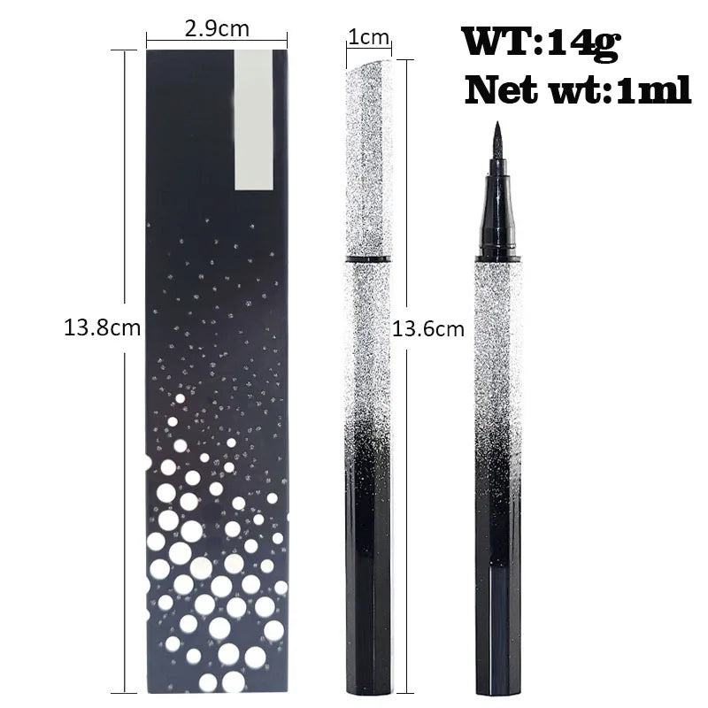 ZYXUAQIR Waterproof Black Liquid Eyeliner Pen – Long-Lasting & Smudge-Proof