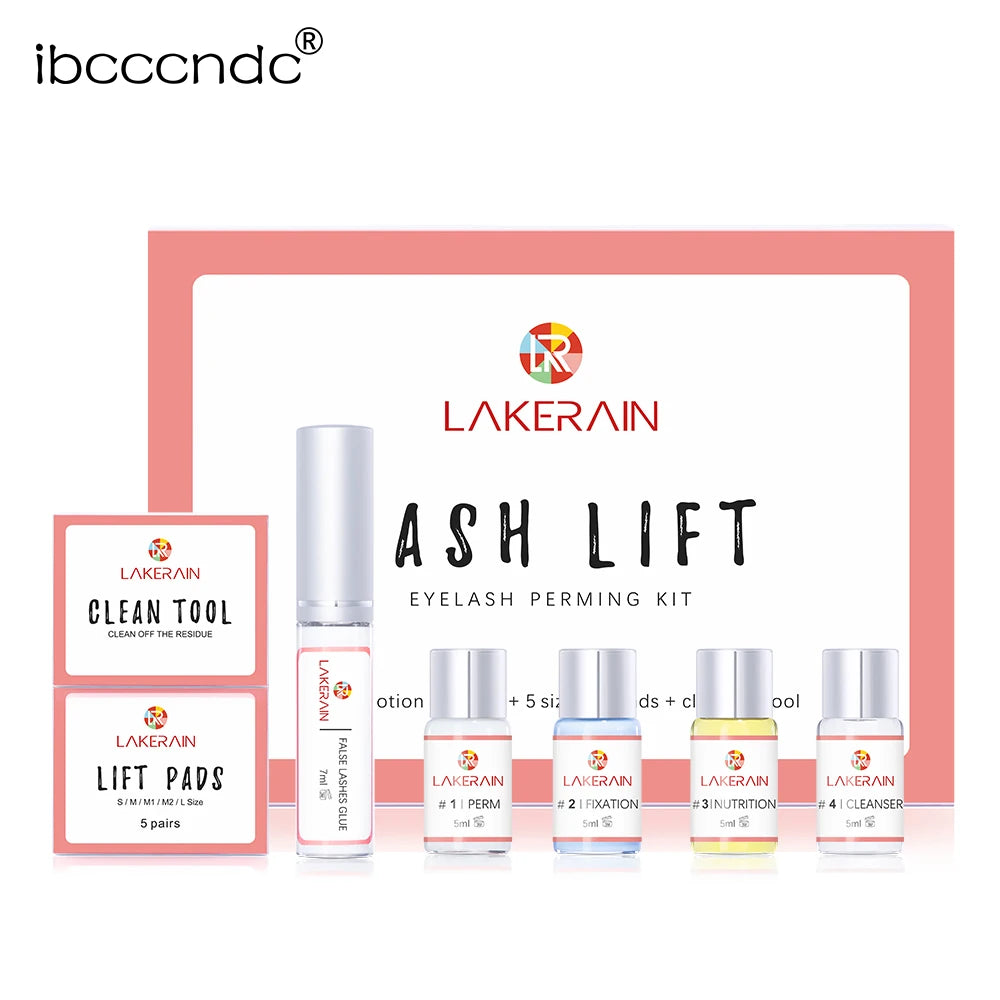 ibcccndc Lash Lift Kit – Long-Lasting Eyelash Perming & Curling Solution for Home & Salon