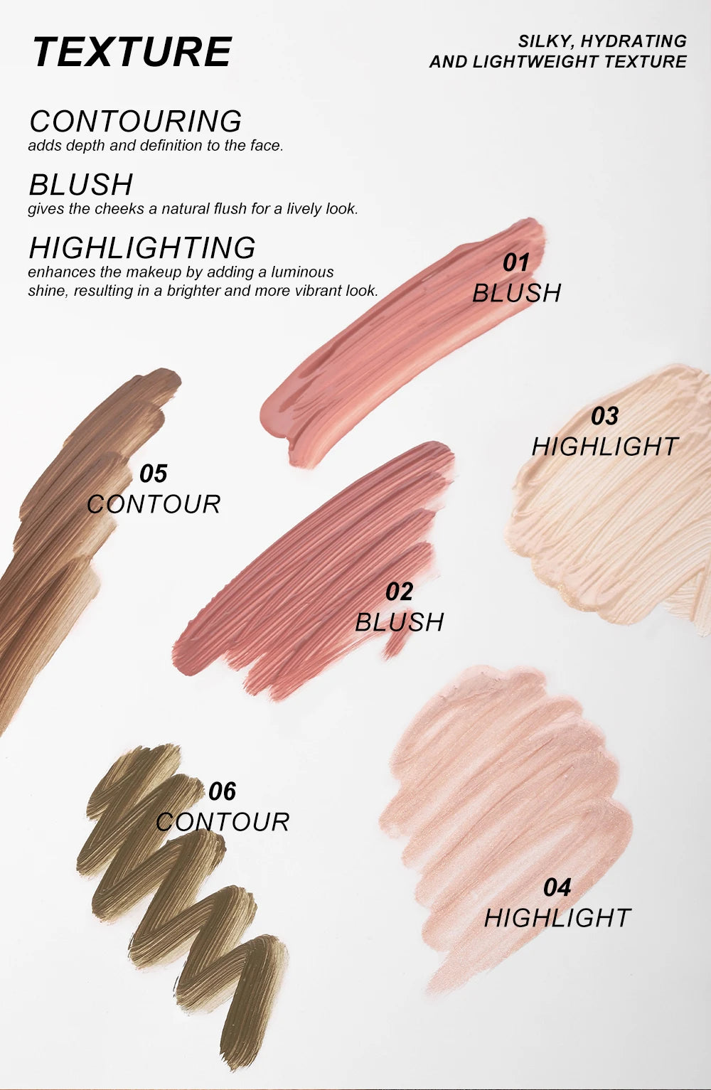 YOUNG VISION Air Cushion Blusher — Long-Lasting, Easy-to-Apply (6 Colors)