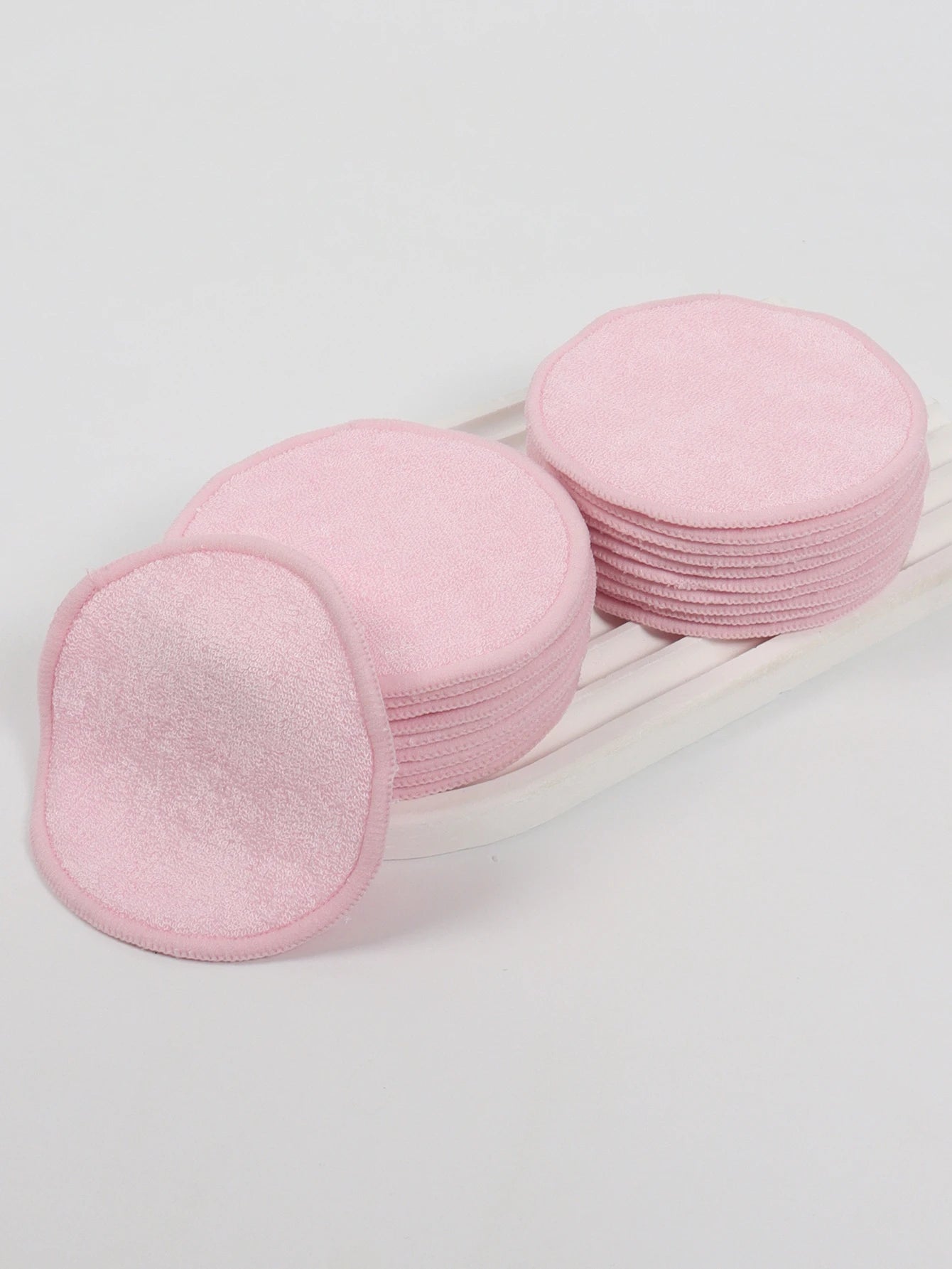 LuxuryGlow Reusable Makeup Remover Pads – 5/10/20 Pack Washable Face Puffs