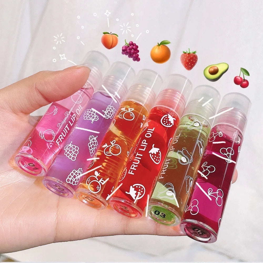 Aceite labial en roll-on LuxuryGlow: brillo labial hidratante y nutritivo para labios suaves y tersos (8 ml)