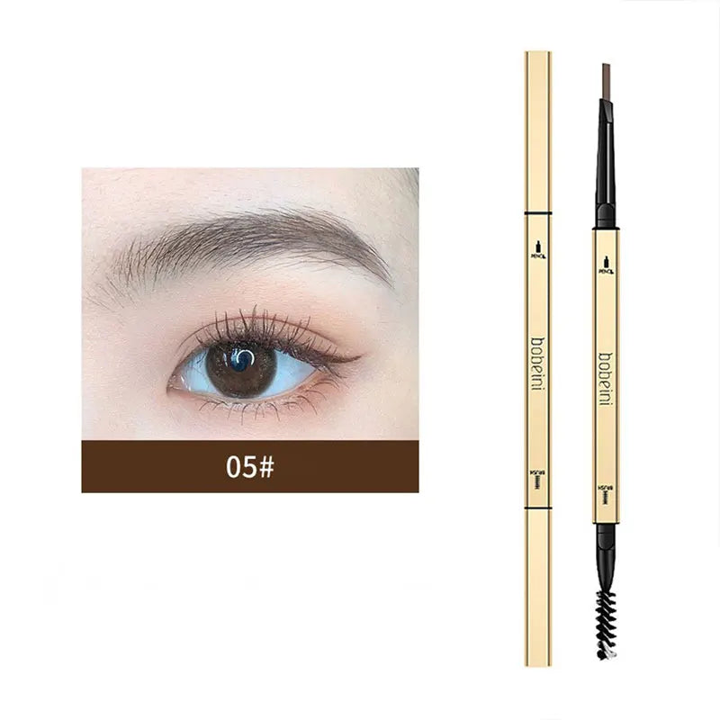LuxuryGlow Double-Ended Eyebrow Pencil – Waterproof, Long-Lasting & Natural Finish