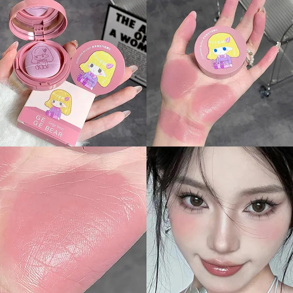 Gege Bear Cushion Blush by Gege Bear – Long-Lasting, Blendable & Whitening Finish
