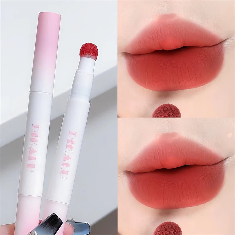 DIKALU Matte Air Cushion Lip Cream | Non-Stick, Long-Lasting Lip Mud