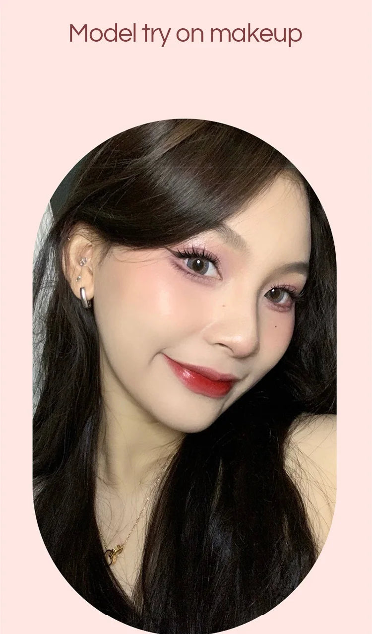 HERORANGE Mirror Lip Glaze: color de labios hidratante, no pegajoso y de alto brillo