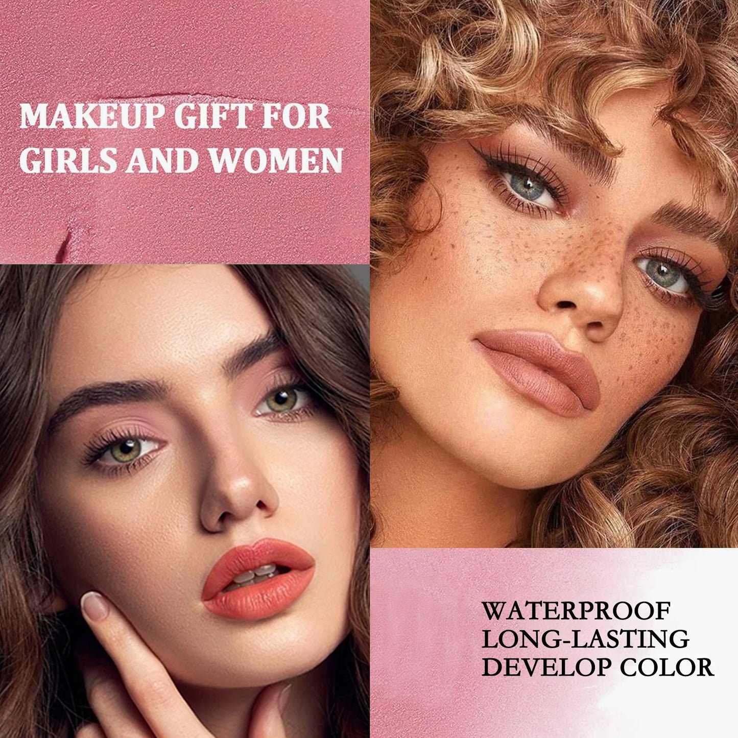 LuxuryGlow Matte Long-Lasting Waterproof Lipstick – Hydrating, High Pigment Lip Color