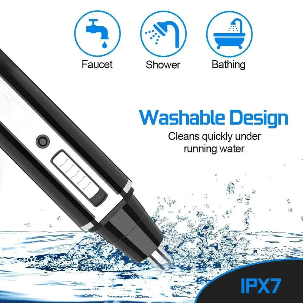 Kemei 4-in-1 Rechargeable Grooming Kit | Nose, Beard, Hair & Eyebrow Trimmer for Men & Women