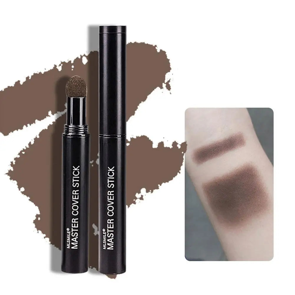 LuxuryGlow 6 Colors Hair Line Powder — Instant Root Cover-Up & Hairline Filler for Natural Look