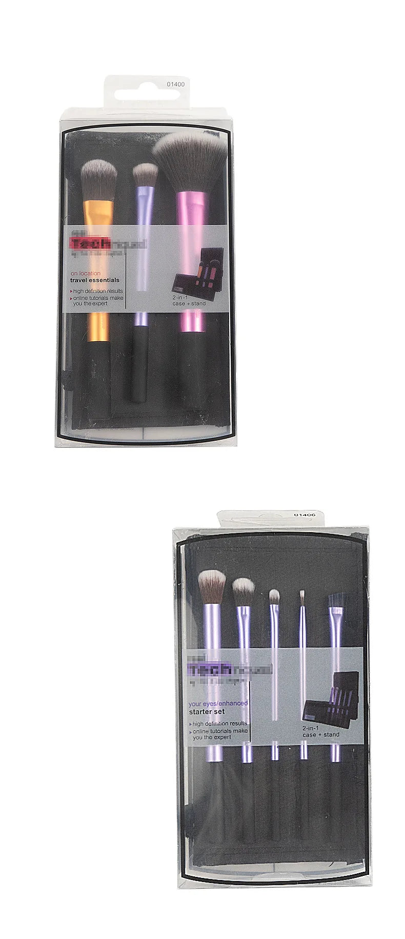 LuxuryGlow Complete Makeup Brush Set with Beauty Blender – Soft Wool Fiber for Face & Eyes