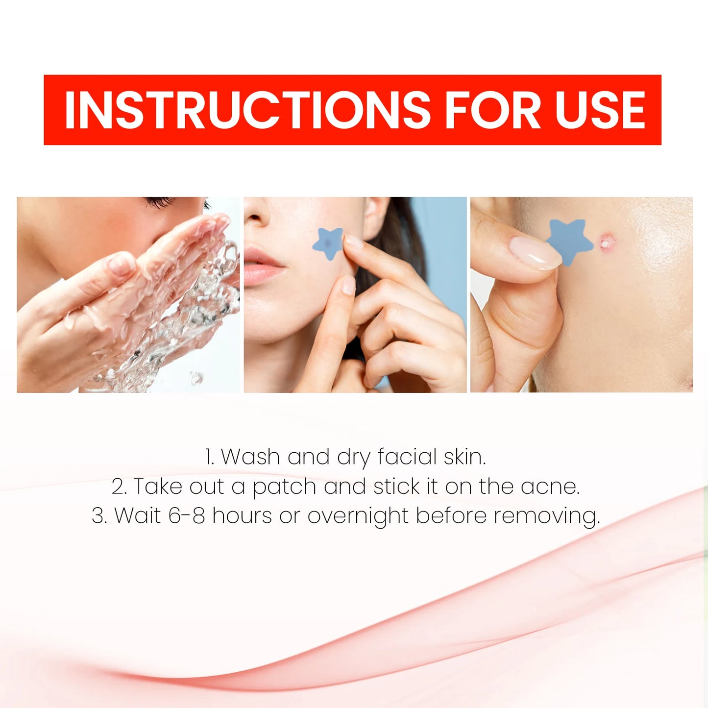 Jaysuing Acne Repair Patches – 200 Invisible Pimple Patches with Tea Tree & Witch Hazel for Fast Acne Healing & Blemish Removal