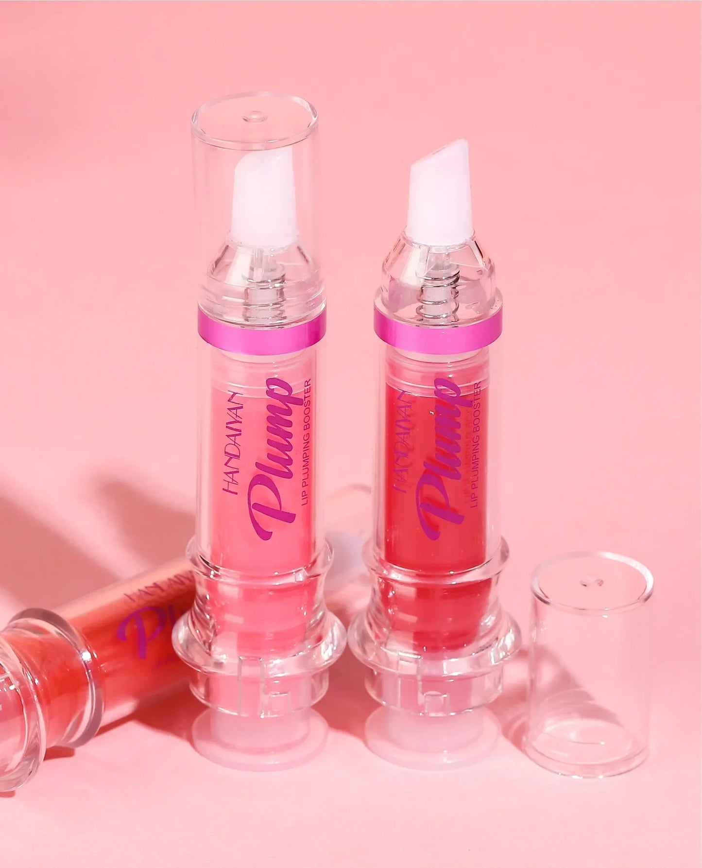 LuxuryGlow PLUMP POUT™ High-Shine Lip Plumping Gloss – Fuller Lips Instantly