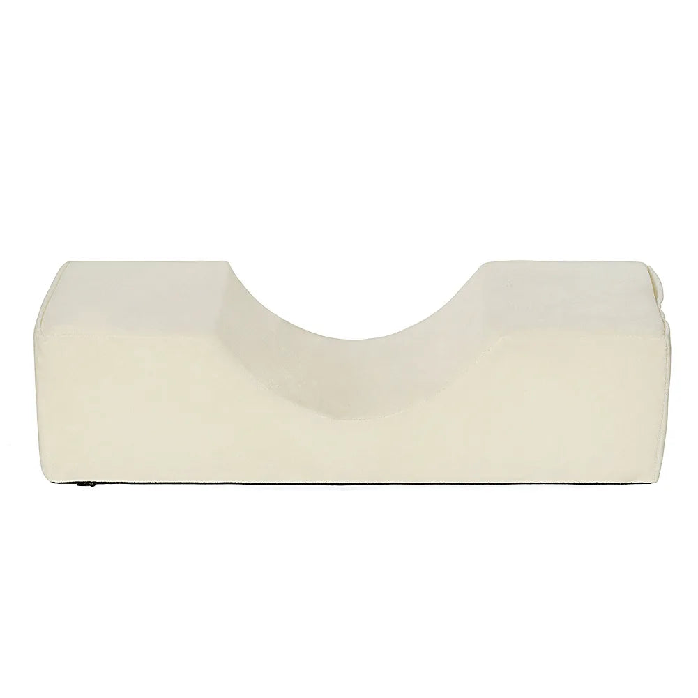 GUGCGV Ergonomic U-Shaped Eyelash Extension Pillow for Salon & Home Use