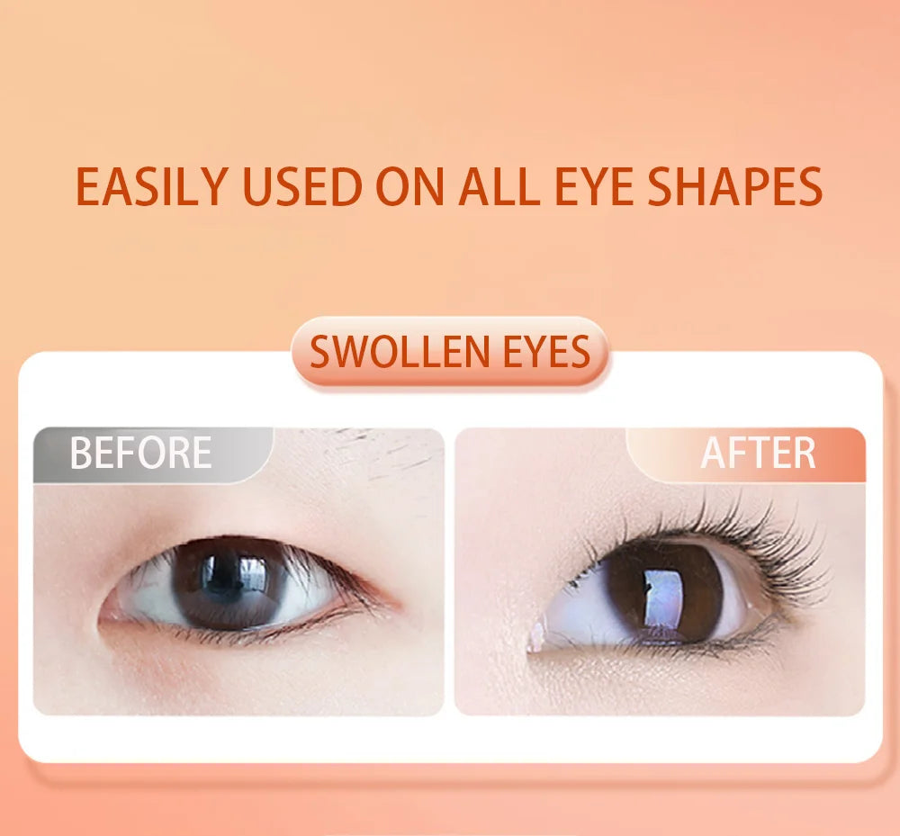 CALIYI Dual-Size Eyelash Curlers with Silicone Pads – For Big & Small Eyes