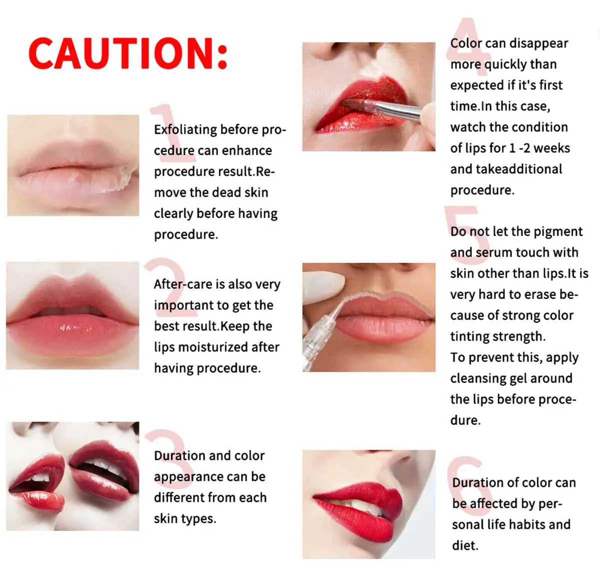 ibcccndc BB Lips Ampoule Serum Starter Kit – Semi-Permanent Gloss & Lip Tint Set (10pcs)