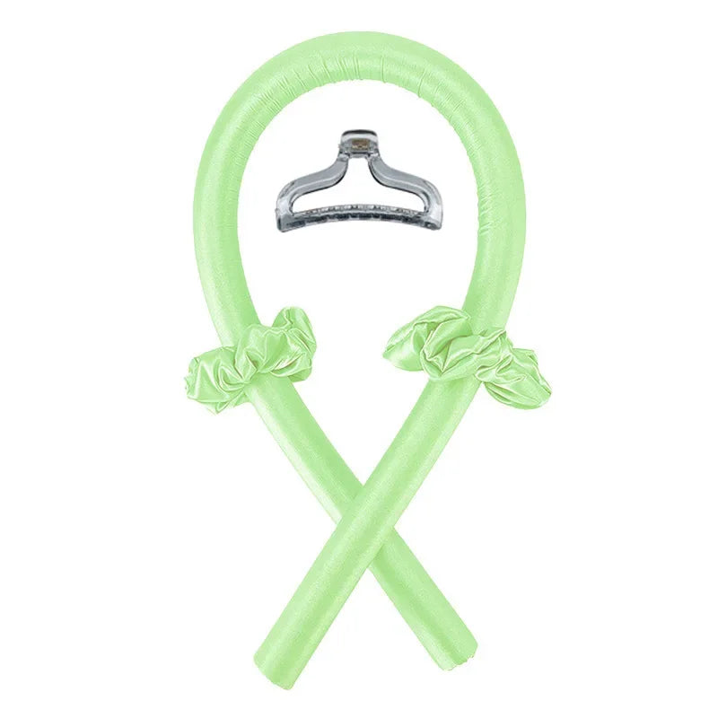 Diadema con rizador sin calor LuxuryGlow: rizos suaves y elásticos sin dañarlos