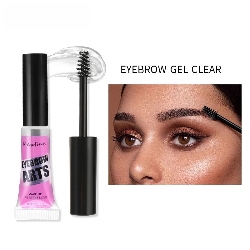 MAXFINE Waterproof Eyebrow Gel – Long-Lasting, Quick-Dry & Transparent Fixer