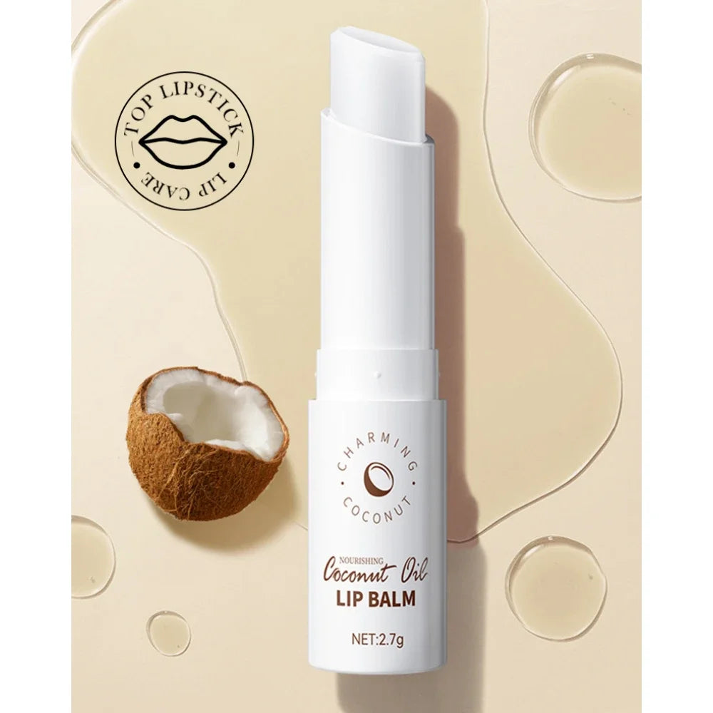 Bálsamo labial de coco SADOER: hidratación y nutrición duraderas para hombres y mujeres