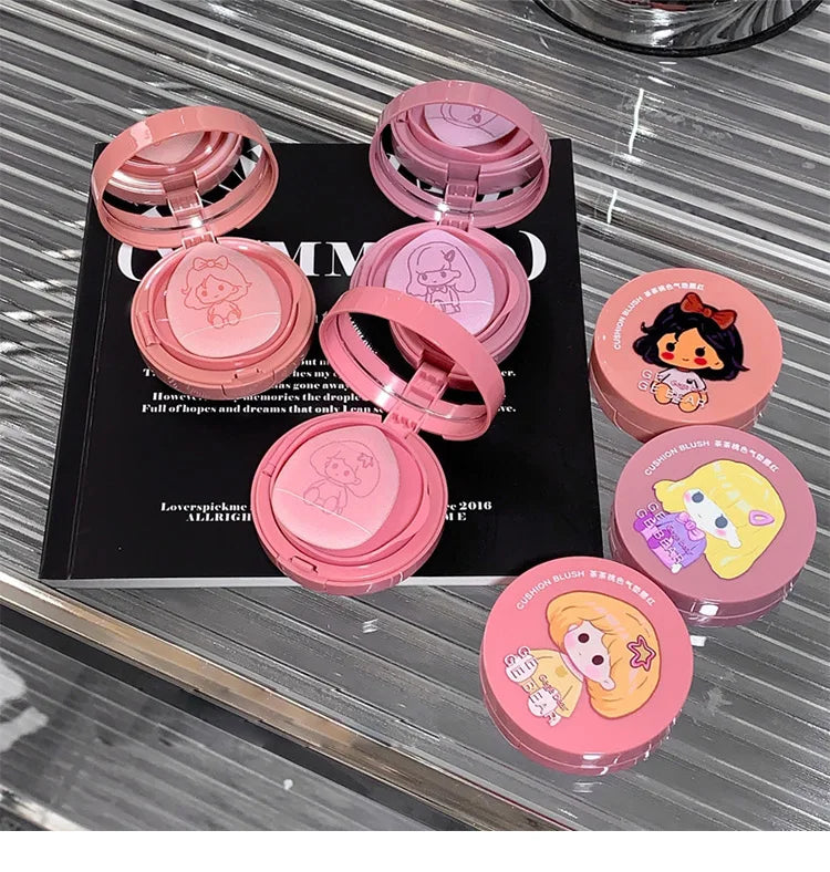 Gege Bear Cushion Blush by Gege Bear – Long-Lasting, Blendable & Whitening Finish