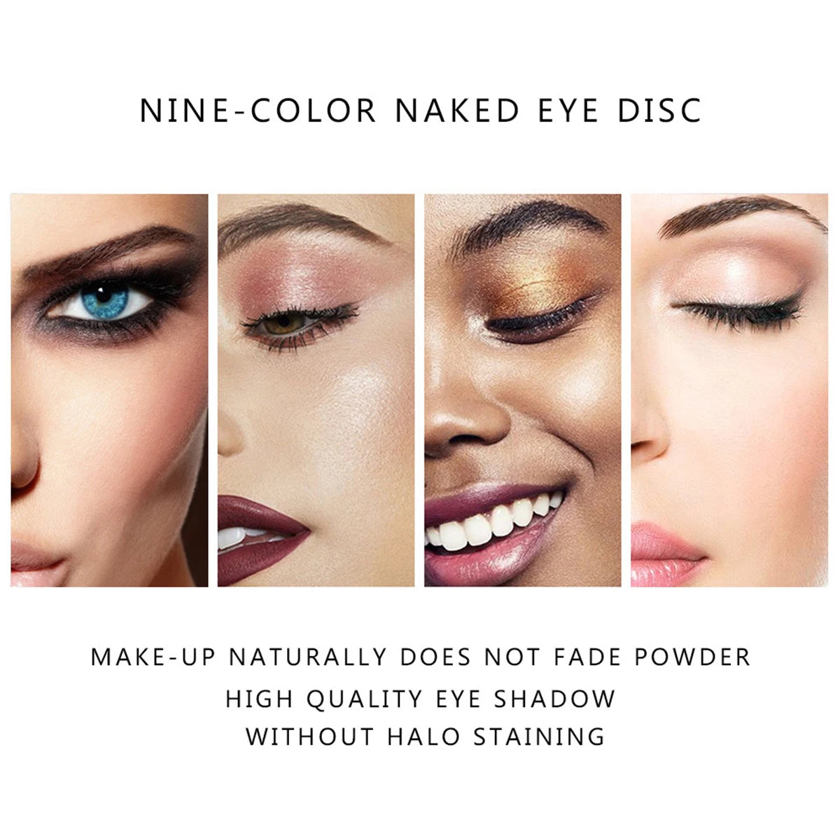 LuxuryGlow 9-Color Eyeshadow Palette – Matte, Shimmer & Glitter Milk Tea Shades | Waterproof, Long-Lasting Daily Makeup
