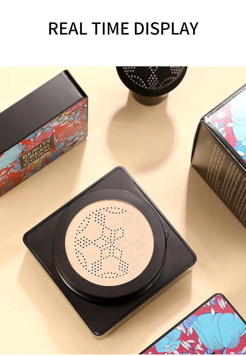 كريم LIDORIA Mushroom Head Air Cushion CC - كريم أساس للتحكم في الزيوت، ومرطب