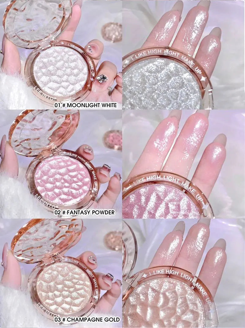 لوحة تحديد وإضاءة فاخرة عالية اللمعان من LuxuryGlow - كريم لامع يدوم طويلاً لتوهج طبيعي ولمسة نهائية مشرقة