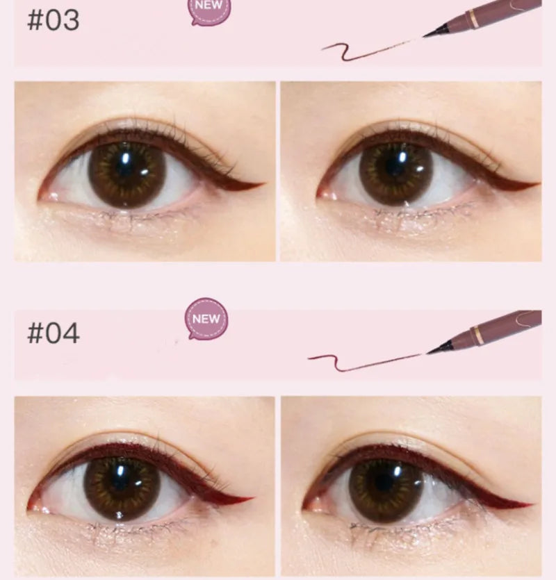JUDYDOLL Ultra-Fine Waterproof Eyeliner – Smudge-Proof, Long-Lasting, Fast-Drying Liquid Pen