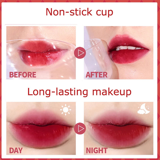 LuxuryGlow Hydrating Tear Lip Gloss – Long-Lasting, Non-Sticky, Smudge-Proof Lip Glaze