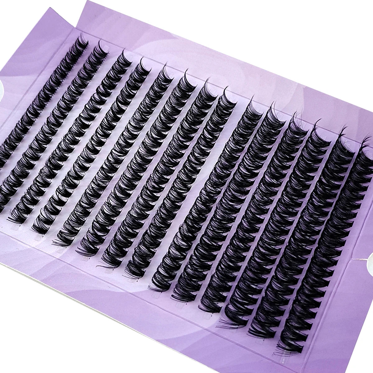 HBZGTLAD 280 paquetes de extensiones de pestañas de visón 3D 60D/80D: pestañas ultrafinas en racimo para hacer tú mismo